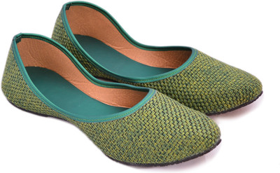 

Myra Jute Mojaris For Women(Green)