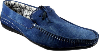 

AERO MODA Loafers For Men(Blue
