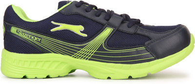 

Slazenger Melbourne Running Shoes For Men(Green, Navy/lime green