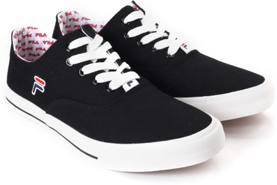

Fila Canvas Shoes For Men(Black, Blk