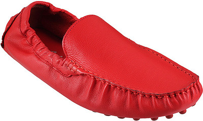 

Metro Da Vinchi Loafers For Men(Black, 18;red