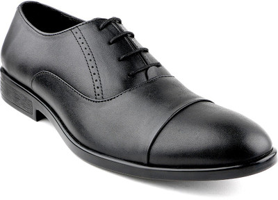 

Escaro Leather Lace Up For Men(Black