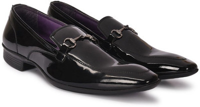 

Knotty Derby Saddle Loafer Slip on For Men(Black
