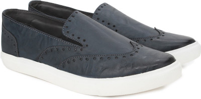 

Knotty Derby Lockhart Brogue Loafer Sneakers For Men(Navy, Blue