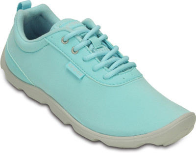 

Crocs Sneakers For Women(Green, Ice blue/pearl white