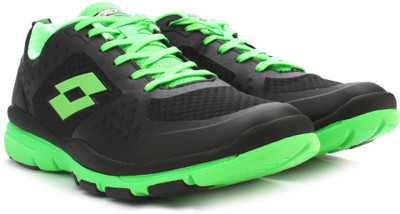 

Lotto COLLEGE IV Running Shoes For Men(Green, Black/flash green