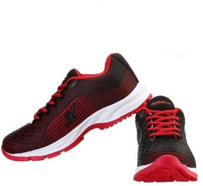 

Sparx SM-504 Running Shoes For Men(Black, Red, Blackred