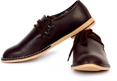 

Sam Stefy Brown Colour Stylish Shoes Corporate Casuals For Men(Brown)