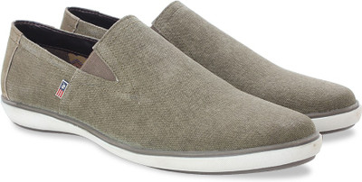 

Arrow Casual Slip On Loafers For Men(Olive