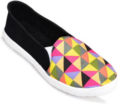 

Myra Multicoloured Thread Bellies For Women(Multicolor, Black