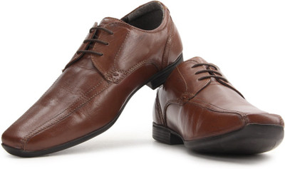 

Red Tape Men Genuine Leather Lace Up Shoes For Men(Brown), Tan