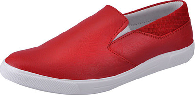 FAUSTO Stylish Loafers For Men(Red)