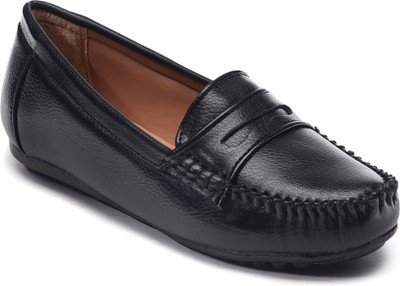 Bruno Manetti DVS-001-LB Loafers For Women(Black