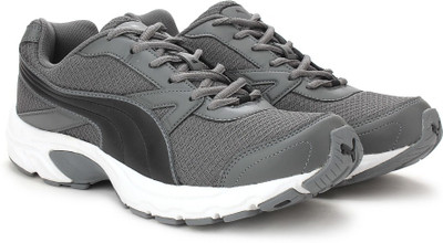 Puma Brilliance IDP Running Shoes For Men(Grey, Steel gray-puma black