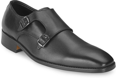 

Teakwood Monk strap Lace Up For Men(Black