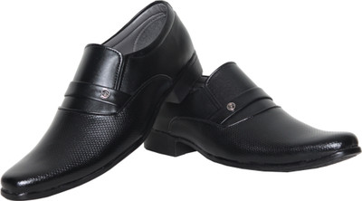 

Azzaro Black Bingo Slip On Shoes For Men(Black
