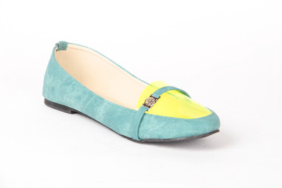 Anand Archies AA-VS-273- Women Closed Toe Belly For Women(Green