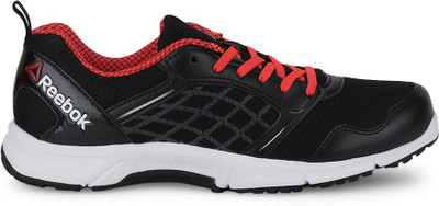 

REEBOK ROAD RUSH Running Shoes For Men(Black, Blk/met silver/cherr