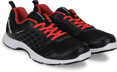 

REEBOK ROAD RUSH Running Shoes For Men(Black, Blk/met silver/cherr