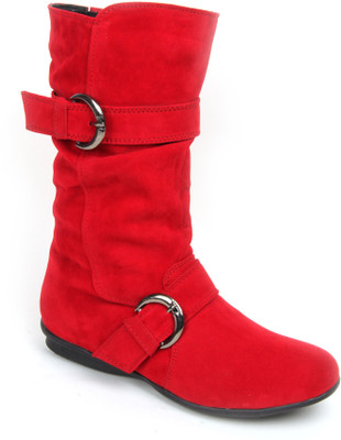 

Bruno Manetti Carina Boots For Women(Red