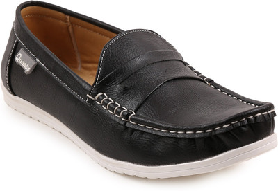 

Quarks Loafers For Men(Black)