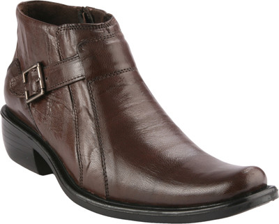 

IShoes Simple and Elegant Boots For Men(Brown