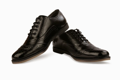 

Bacca Bucci Men black Lace Up Shoes For Men(Black