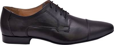 Hirel's Men Black Oxford Lace Up Shoes