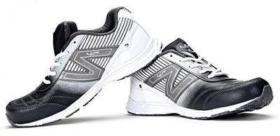 

Lancer Adelaide White & DarkGrey Running Shoes For Men(White, Grey