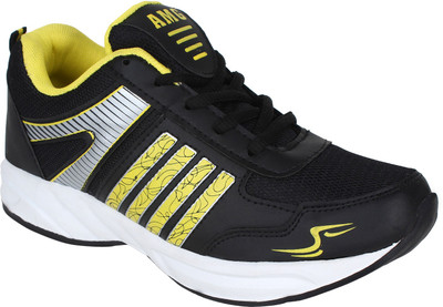 

Aero AMG Performance Running Shoes For Men(Black, Yellow