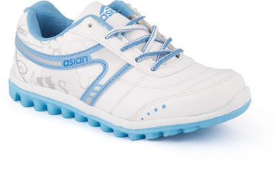 

Asian Walking Shoes For Women(White, Blue