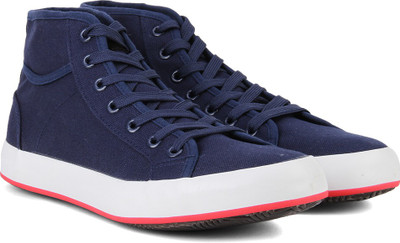 

Peter England PE Mid Ankle Sneakers For Men(Navy