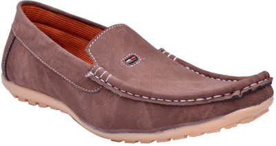 

Rocklin Men Denim Loafers For Men(Brown)