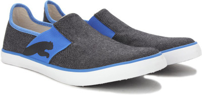 

Puma Lazy Slip On II DP Loafers For Men(Grey, Black-french blue