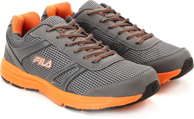 

Fila Runaway II Running Shoes For Men(Multicolor, Grey;orange