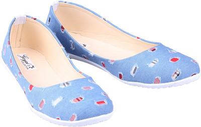 

Goyal Rugged Sky Bellies For Women(Blue