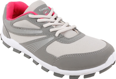 

Action Campus Synthetic and Nylon Mesh Sports Shoes Walking Shoes For Women(Grey, Grey rani