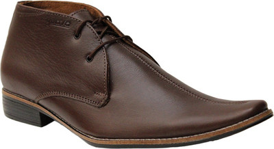

Guava Lace Up Shoes For Men(Brown, 02;brown