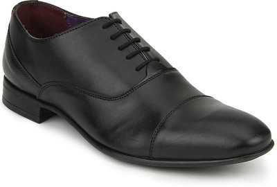 

Knotty Derby Black Viktor TC Oxford Lace Up Shoes For Men(Black