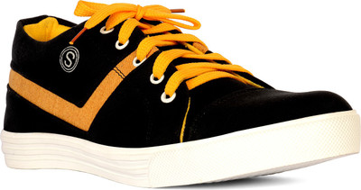 

Sam Stefy Canvas Shoes For Men(Black)