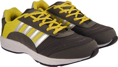 

Action Synergy EPH001 Grey/Yellow Sports Running Shoes For Men(Grey, Yellow