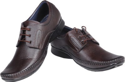 

European Foot Care Lace Up Shoes For Men(Brown)