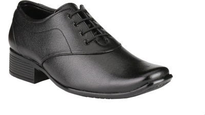 Zebra Men's Formal Lace Up Shoes For Men(Black