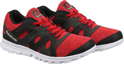 

REEBOK ELECTRO RUN Running Shoes For Men(Red, Red rush/gravel/wht