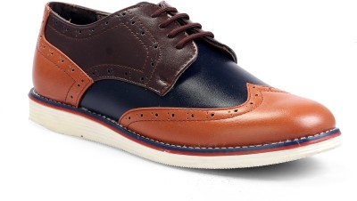 

Levanse Corporate Casuals For Men(Multicolor, Tan