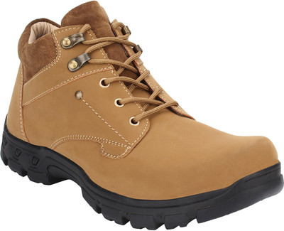 

India Unltd Padua Boots For Men(Tan)
