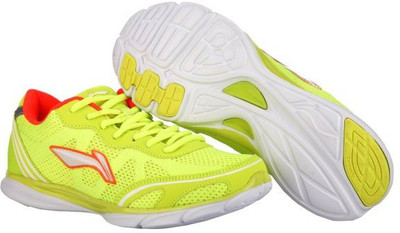 

Li-Ning ARBJ077-1 Running Shoes For Men(Multicolor, Yellow;neon peach