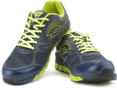 

Lotto X-Ride Running Shoes For Men(Navy, Yellow), Aviator;green acacia