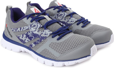 

REEBOK SPEED XT Running Shoes For Women(Grey, Purple, Flat grey/purple/wht