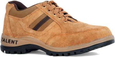 

Tek Tron Talent Derby Safety Outdoors Shoes For Men(Tan